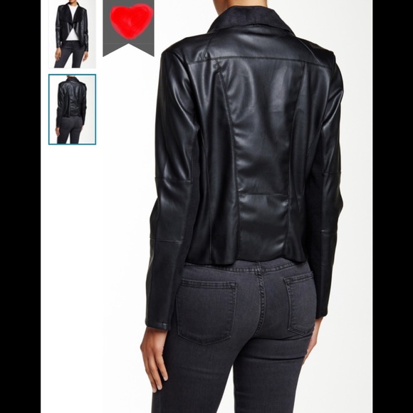 GUESS FAUX SUEDE LEATHER LIGHTWEIGHT JACKET🧥Sz M - Picture 3 of 17